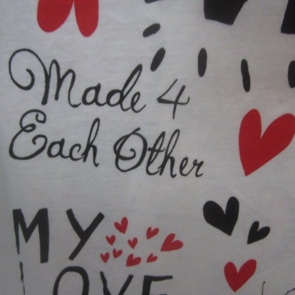 Disney Pajama Bottom Teen Mickey Minnie Love XL 15/17 drawstring elastic - Picture 7 of 12